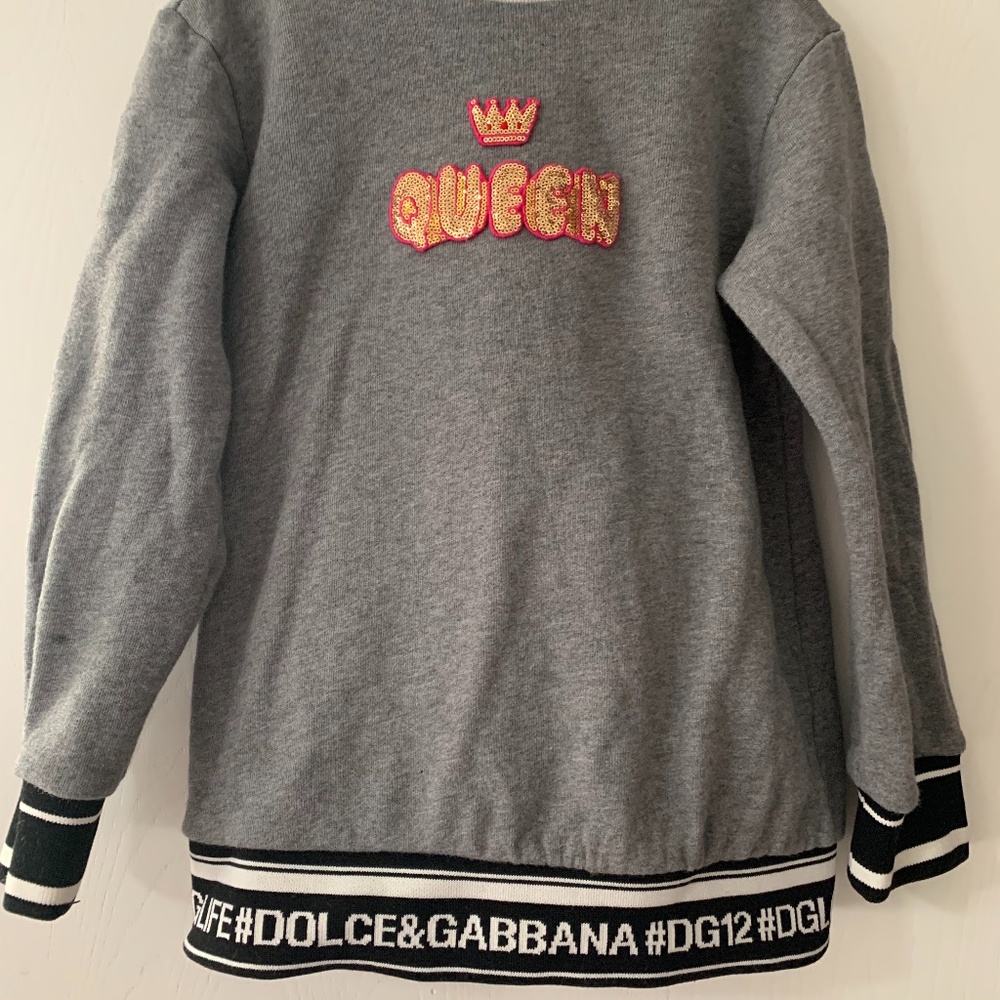 Little girls Dolce & Gabbana sweater dress